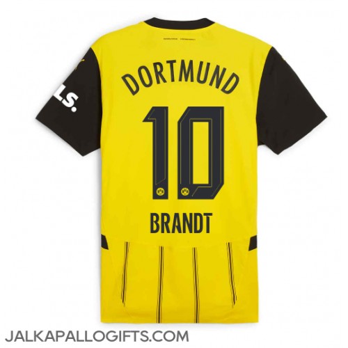 Borussia Dortmund Julian Brandt #10 Kotipaita 2024-25 Lyhythihainen